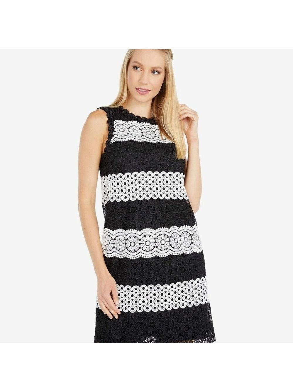 Kate Spade Floral Dot Lace Shift Dress